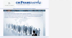 Desktop Screenshot of cmframeworks.com